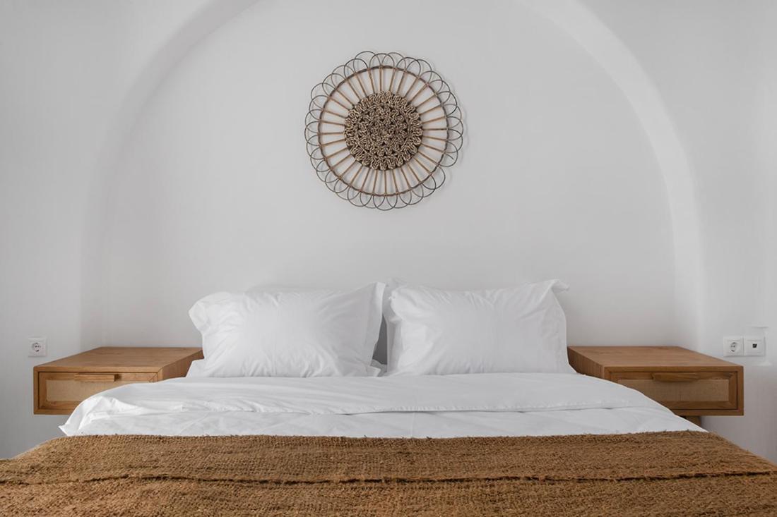 Mykonian Style W Shared Pool Houses & Nighttime Security Guard Ornos  Exterior foto