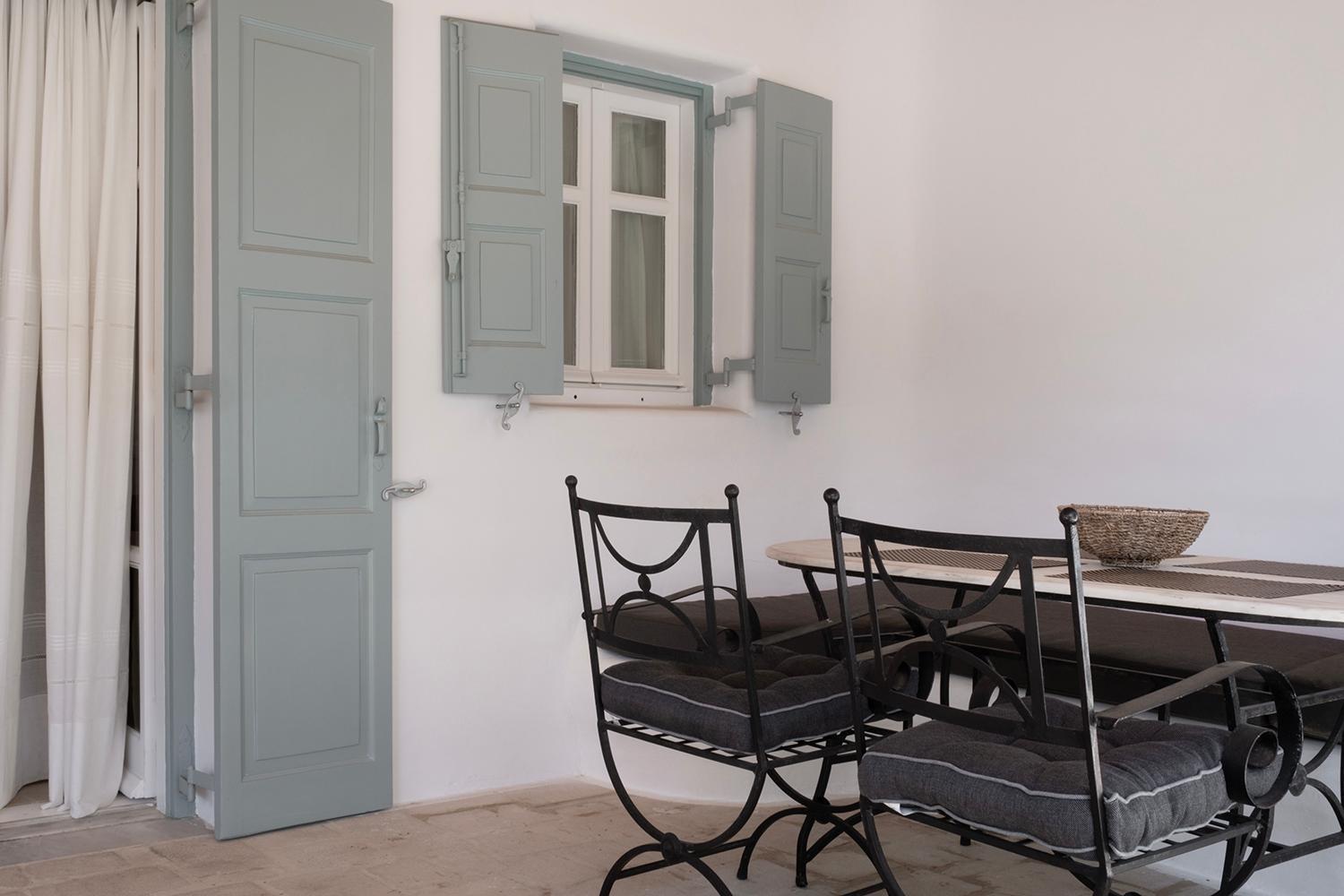 Mykonian Style W Shared Pool Houses & Nighttime Security Guard Ornos  Exterior foto
