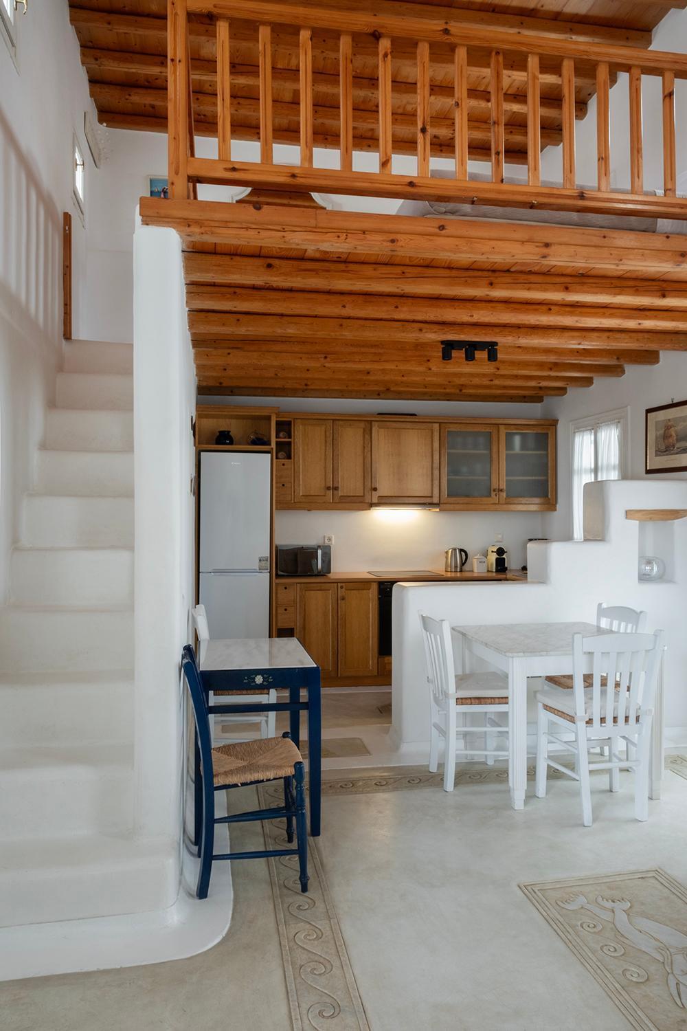 Mykonian Style W Shared Pool Houses & Nighttime Security Guard Ornos  Exterior foto
